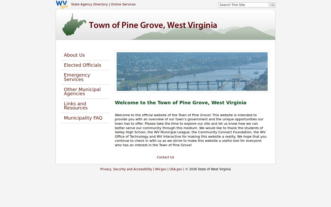 Pine Grove court docket municipal contact directory